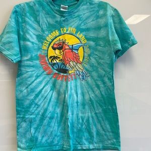 Jimmy Buffett Tye Dye Tour 2011 T- shirt